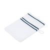 Gözze RIO Waschhandschuh,  weißgrundig,  16 x 21 cm 141-51-1,  Farbe: dunkelblau