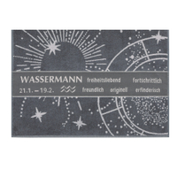 Gözze Saunatuch mit Sternzeichen,  80 x 180 cm 100002-080180-91,  Sternzeichen: Wassermann