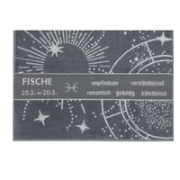 Gözze Saunatuch mit Sternzeichen,  80 x 180 cm 100003-080180-91,  Sternzeichen: Fische