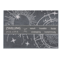 Gözze Saunatuch mit Sternzeichen,  80 x 180 cm 100007-080180-91,  Sternzeichen: Zwillinge