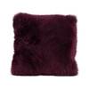 Gözze Schaffell-Kissen,  40 x 40 cm Farbe: brombeere