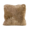 Gözze Schaffell-Kissen,  40 x 40 cm Farbe: taupe