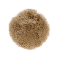 Gözze Schaffell-Stuhlauflage 40149-71-3838,  Farbe: taupe