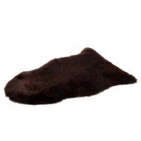 Gözze Schaffell-Teppich,  60 x 90 cm 40149-72-6090,  Farbe: dunkelbraun
