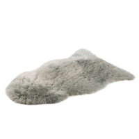 Gözze Schaffell-Teppich,  60 x 90 cm 40149-90-6090,  Farbe: silber