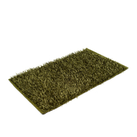 Gözze "SHAGGY" Langflor Teppich in Metallic-Optik,  50 x 70 cm 1012-85-7,  Farbe: dunkelgrün