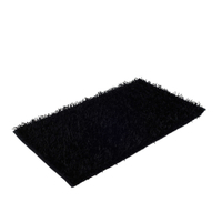 Gözze "SHAGGY" Langflor Teppich in Metallic-Optik,  50 x 70 cm 1012-99-7,  Farbe: schwarz