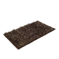 Gözze "SHAGGY" Langflor Teppich in Metallic-Optik,  70 x 120 cm 1012-71-72,  Farbe: taupe