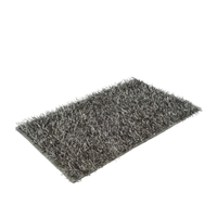 Gözze "SHAGGY" Langflor Teppich in Metallic-Optik,  70 x 120 cm 1012-90-72,  Farbe: silber