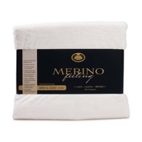 Gözze Wendewohndecke MERINO,  180 x 220 cm 40164-00-180220,  Farbe: wollweiß