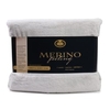 Gözze Wendewohndecke MERINO,  180 x 220 cm 40164-90-180220,  Farbe: silber