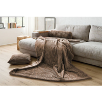Gözze Wohndecke Cord,  150 x 200 cm 40067-71-150200,  Farbe: taupe