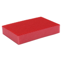 HACCP Spülschwamm waschbar und zur Reinigung mit 4-Farben System Farbe: rot