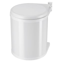 Hailo Compact-Box Einbau-Abfallsammler,  15 Liter 3555-001,  Farbe: weiß