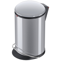 Hailo Harmony M Mülleimer,  12 Liter 0515-020,  Farbe: silber