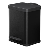 Hailo Öko Uno Plus M Mülltrenner,  matt,  17 Liter 6192600,  Farbe: schwarz