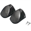Hailo Kunststoff - Füße (schwarz) 9920-001,  Set je 2 Stück für Steig- und Stützholm