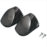 Hailo Kunststoff - Füße (schwarz) 9920-001,  Set je 2 Stück für Steig- und Stützholm