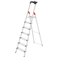 Hailo L 80 ComfortLine Sicherheits-Stehleiter 8040-707,  Arbeitshöhe: max. 325 cm,  7 Stufen
