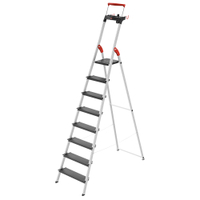Hailo L100 TopLine Sicherheits-Stehleiter 8050-807,  Arbeitshöhe: max. 372 cm,  8 Stufen