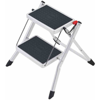 Hailo Mini Stahl Klapptritt 4310-001,  1 x 2 Stufen