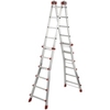 Hailo MTL 670 Alu-Multifunktions-Teleskopleiter 7524-157,  4 x 6 Sprossen,  max. Arbeitshöhe: 675 cm (als Anlegeleiter)