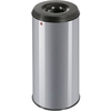 Hailo ProfiLine Safe XL Flammenlöschender Papierkorb,  45 Liter 0950-652,  Farbe: Silber