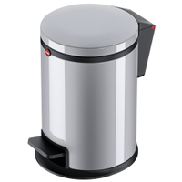 Hailo Pure S Tret-Kosmetikeimer,  3 Liter 0504-020,  Farbe: silber