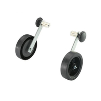 Hailo Transport - Rollen - für Alu - Leitern 9944-001,  Set = 2 Stück