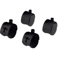 Hailo WS 120 ProfiLine Lenkrollen 0912-999,  Kunststoff,  schwarz