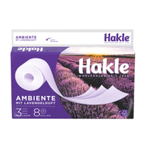 Hakle Ambiente,  Toilettenpapier 1 Packung = 8 Rollen zu je 150 Blatt