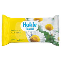 Hakle Kamille & Aloe Vera feuchte Toilettentücher 1 Packung = 42 Stück