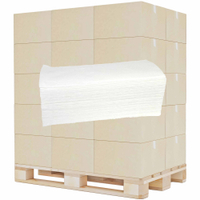 Handtuchpapier,  25 x 23 cm,  hochweiß 170002,  1 Palette = 32 Karton á 3.200 Blatt