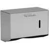 Handtuchpapierspender UNIversal mit Schnappschloss H1S,  Aluminium,  mattsilber eloxiert
