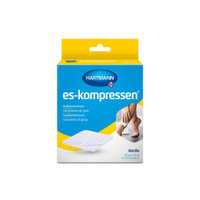 HARTMANN ES Saugkompresse 7, 5 x 7, 5 cm EN 14079,  steril 2050030,  1 Packung = 5 x 2 Stück,  eingesiegelt