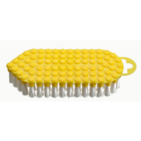 Haug - flexo - die flexible Scheuerbürste 60321,  Farbe: gelb