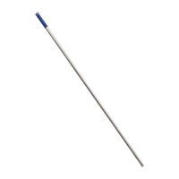 Haug Aluminiumstiel ohne Gewinde 87092,  Grifffarbe: blau,  Länge: 1450 mm