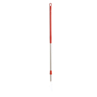 Haug Alustiel mit Kunststoffüberzug 87131,  Überzug und Überwurfmutter: rot,  Länge: 1500 mm
