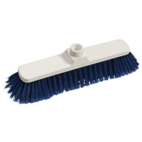 Haug Besen,  280 x 50 mm,  geschlitzes Faserende 87512,  Besatzfarbe: blau