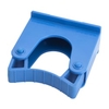 Haug Ersatz-Stielhalterung für Alu-Geräteleiste 86999_2,  Farbe blau,  Maße (B x H x T): 70 x 35 x 75 mm