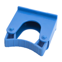 Haug Ersatz-Stielhalterung für Alu-Geräteleiste 86999_2,  Farbe blau,  Maße (B x H x T): 70 x 35 x 75 mm