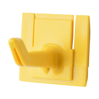 Haug Ersatz-Stielhalterung Haken zur Aufhängung von Tools 86997_4,  Farbe gelb,  Maße (B x H x T): 42 x 32 x 31 mm