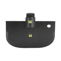 Haug ESD Schaber,  Stielverbindung 8934ESD,  Maße (L x B x H): 230 x 148 x 37 mm