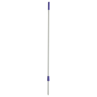 Haug Fiberglasstiel,  nicht kälteleitend 87055,  Kappe und Überwurfmutter: lila,  Länge: 1450 mm