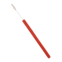 Haug Flachheizkörper - Bürste 113,  Ø 55 mm,  Länge: 1200 mm,  Farbe: rot