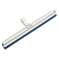 Haug Gelenk-Wasserschieber mit Wechselprofil 87832,  Lebensmittelgummi blau