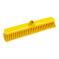 Haug Großraumbesen,  400 x 60 mm,  geschlitzt FC88824,  Komplettfarbe: gelb