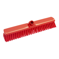 Haug Großraumbesen hygienischer Kunststoff,  40 cm,  ungeschlitzt FC88911,  Farbe rot,  Maße (B x H x T): 400 x 60 x 50 mm