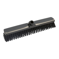 Haug Großraumbesen hygienischer Kunststoff,  40 cm,  ungeschlitzt FC88917,  Farbe schwarz,  Maße (B x H x T): 400 x 60 x 50 mm