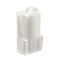 Haug Handwaschbürste mit Köcher 3250,  Nylon 6.6 Ø 0, 35 mm